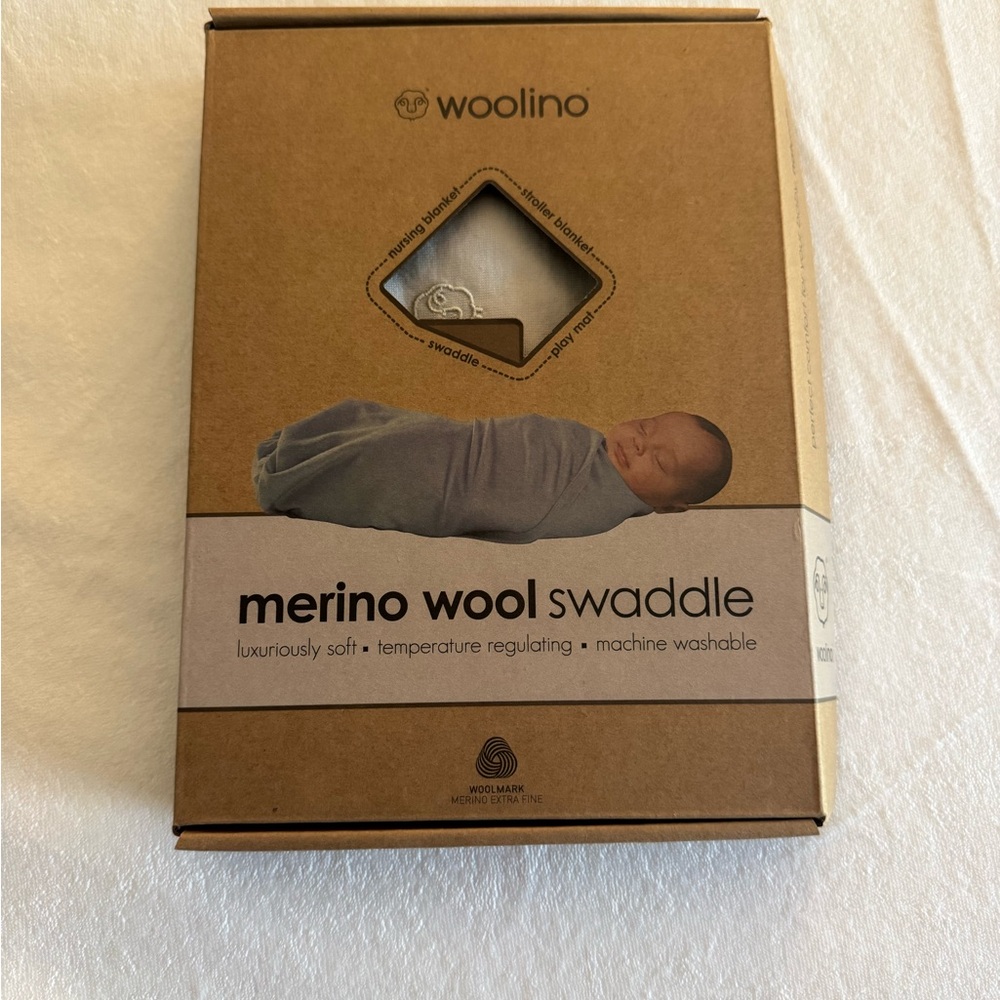Woolino Merino Wool Swaddle - Oat